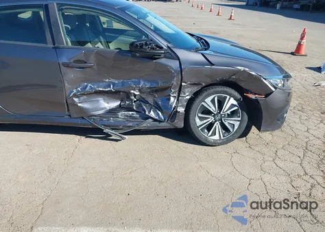 2018 Honda Civic Ex из США, поврежденный, VIN JHMFC1F39JX037550